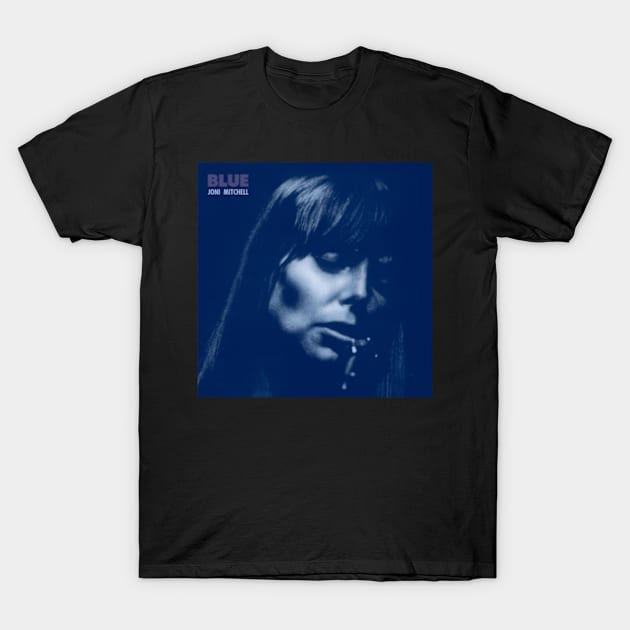 Joni Mitchell bleu T-Shirt by shadowNprints